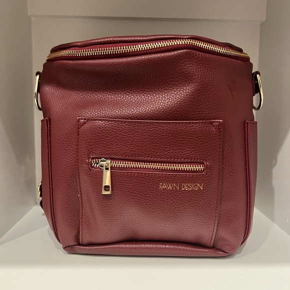 Fawn Design Handbags - Fawn Design Mini Bag - Wine